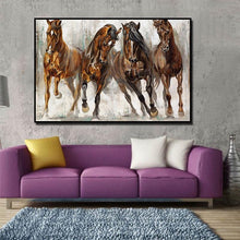 Laden Sie das Bild in den Galerie-Viewer, &#39;Together&#39; Canvas Wall Print-Furbaby Friends Gifts