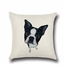 Carica l&#39;immagine nel visualizzatore di Gallery, Various Dog Breeds Cushion Cover-Furbaby Friends Gifts