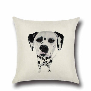 Various Dog Breeds Cushion Cover-Furbaby Friends Gifts