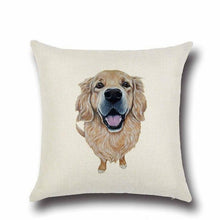 Carica l&#39;immagine nel visualizzatore di Gallery, Various Dog Breeds Cushion Cover-Furbaby Friends Gifts