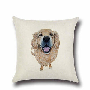 Various Dog Breeds Cushion Cover-Furbaby Friends Gifts