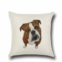 Carica l&#39;immagine nel visualizzatore di Gallery, Various Dog Breeds Cushion Cover-Furbaby Friends Gifts