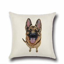 Carica l&#39;immagine nel visualizzatore di Gallery, Various Dog Breeds Cushion Cover-Furbaby Friends Gifts