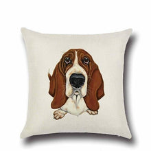 Carica l&#39;immagine nel visualizzatore di Gallery, Various Dog Breeds Cushion Cover-Furbaby Friends Gifts