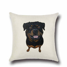 Carica l&#39;immagine nel visualizzatore di Gallery, Various Dog Breeds Cushion Cover-Furbaby Friends Gifts