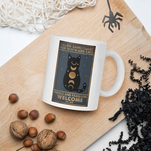 'Wayward Cats' Ceramic Mug-Furbaby Friends Gifts