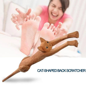 Wooden Cat Back Scratcher-Furbaby Friends Gifts