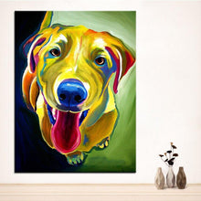 Laden Sie das Bild in den Galerie-Viewer, Yellow Labrador Canvas Oil Print-Furbaby Friends Gifts