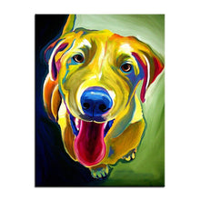 Laden Sie das Bild in den Galerie-Viewer, Yellow Labrador Canvas Oil Print-Furbaby Friends Gifts